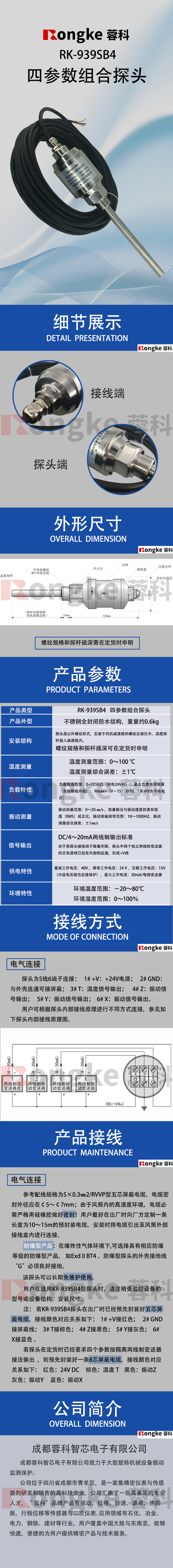 RK/939SB4四参数组合探头
